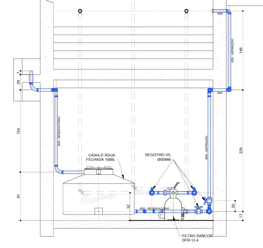 Projeto de instalação hidrossanitária em Guarulhos