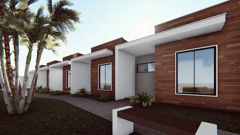 Reforma de fachada residencial