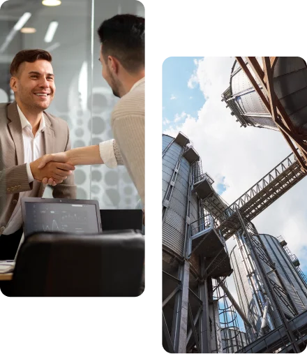 Imagem seção comercial e industrial